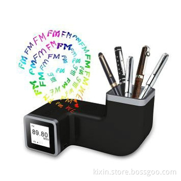 1.5 inch pen holder FM Radio digital photo frame for promotional